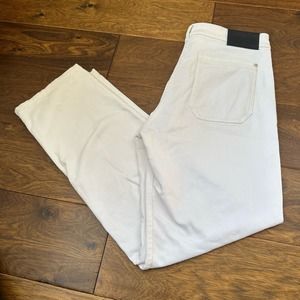 Balenciaga Paris white jeans denim pants size 4 6